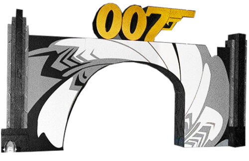 Spy Golden Gun Sculpture