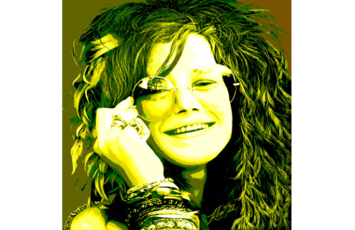 Lithograph, Janice Rock, Yellow