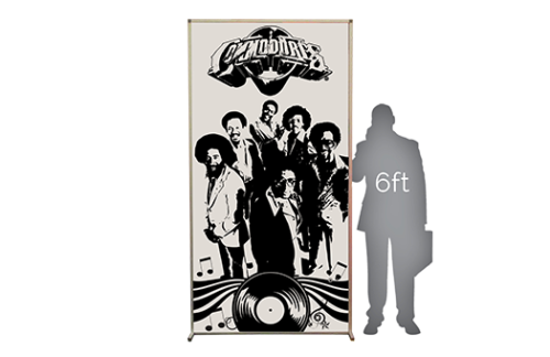 Lit Silhouette Wall, Commodores