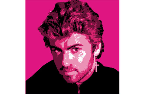 Lithograph, George Pop, Magenta