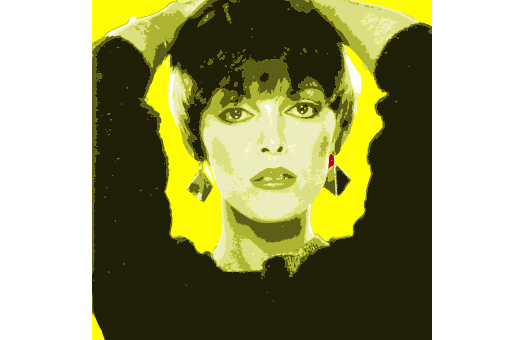1980s lithograph PatB Yellow