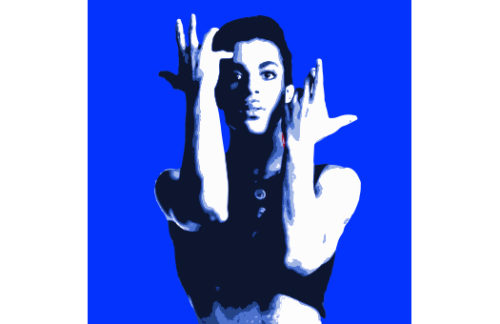 Lithograph, Prince of Pop, Blue