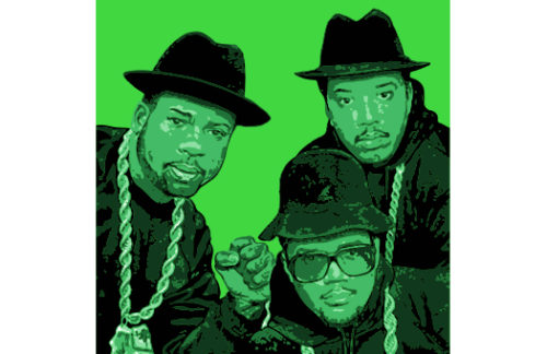 Lithograph, Running Hip Hop, Green