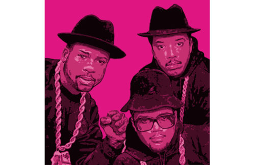 Lithograph, Running Hip Hop, Magenta