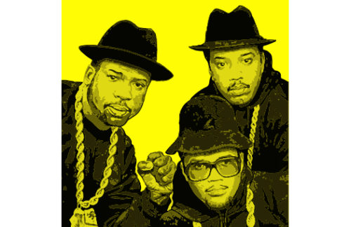 Lithograph, Running Hip Hop, Yellow