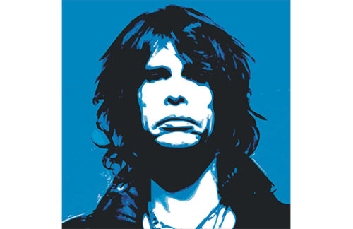 Lithograph, Steven Rock, Blue