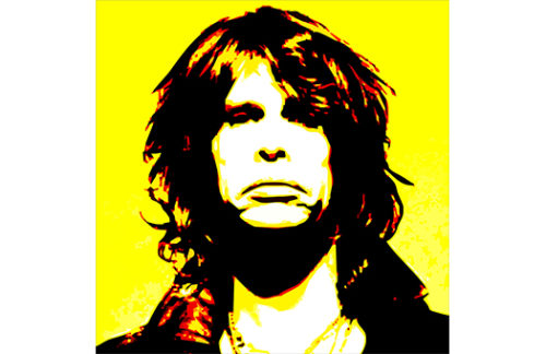 Lithograph, Steven Rock, Yellow
