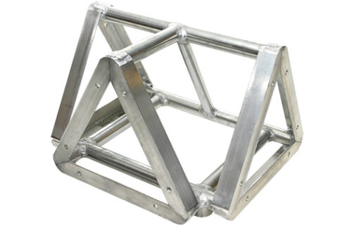 3 way through Triangular Truss