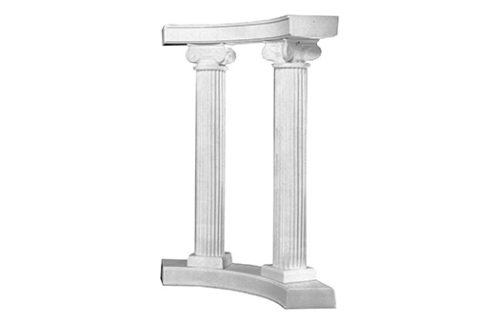 Quarter Circle Colonnade Curve