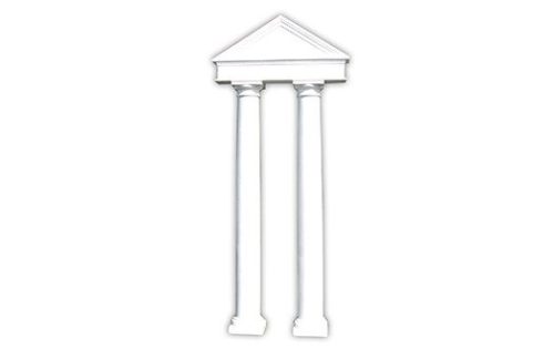 A Frame Cornice with Columns