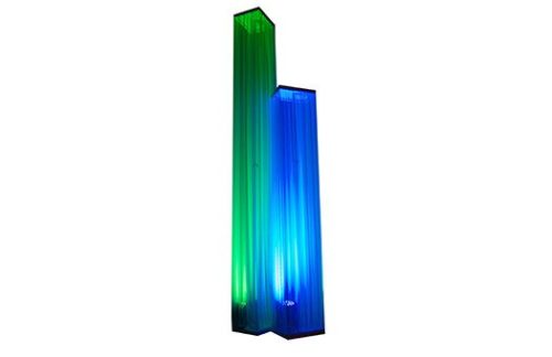 Lit Fabric Column