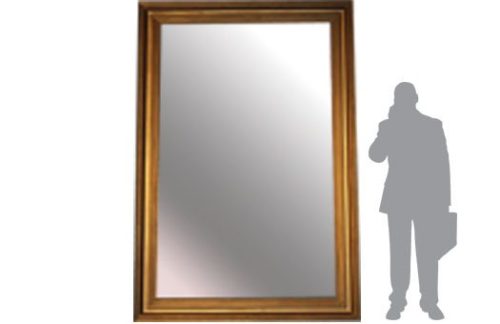 Mirror in Giant Gold Frame