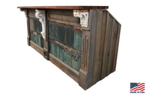 2-Panel Classic Tin Shingle Restoration Bar, 8' Single