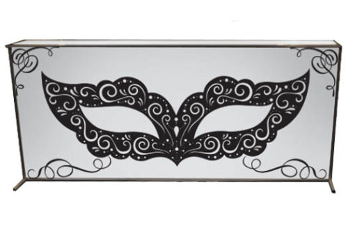 Masquerade Mask Lit Bar, Basic