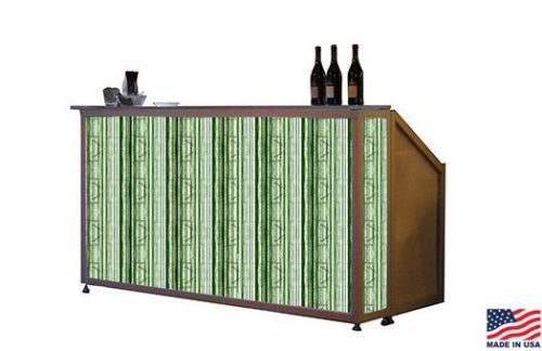 Lit Bar w/ Spring Grass Pattern