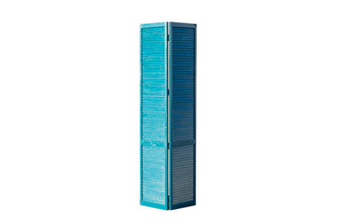 Shutter Screen, Teal 7.5ft