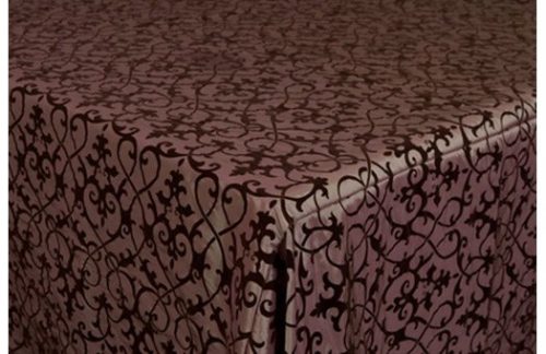 90" Square Damask, Becall Ashrose