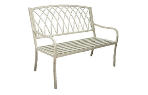 Lakeside Bench, White