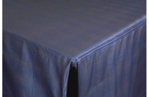 90" Square Texture, Blue Night Ruse