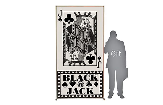 Casino Jack Clubs Playing Cards Black