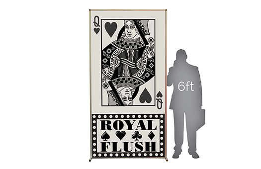 Casino Queen Hearts Playing Cards Royal