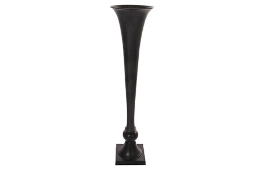 Centerpiece Trumpet Vase black Large 47742 10703 large