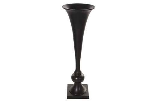 Centerpiece Trumpet Vase black Small 47741 10704 large