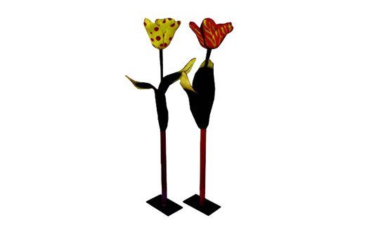 Centerpieces madonna tulips event decor rentals Large