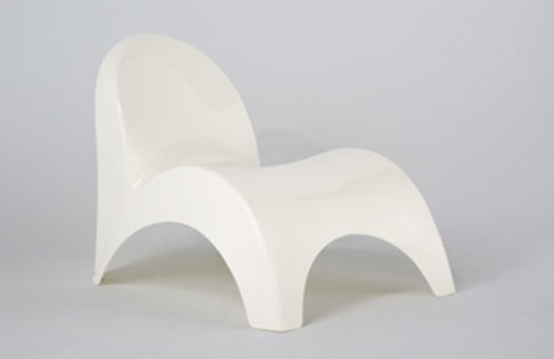 White Angel's Trumpet Chair