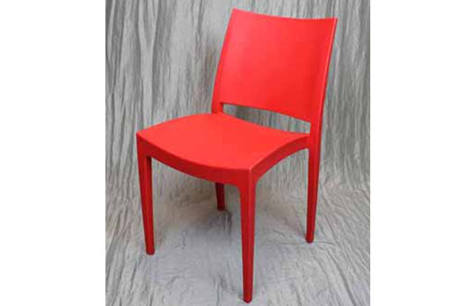 Chairs Red Milano event decor rental DC Large