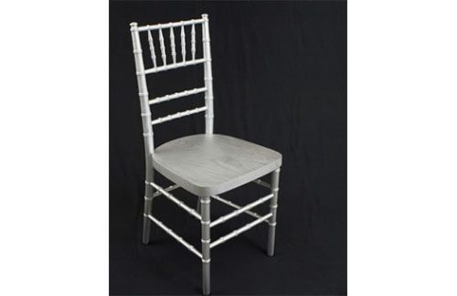 Chairs; Silver Chiavari