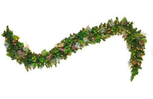 Garland, Fur with Pine Cones