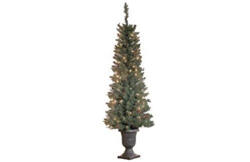 Pre-lit Tree in Cashmere Urn, 4.5ft, 2 per case