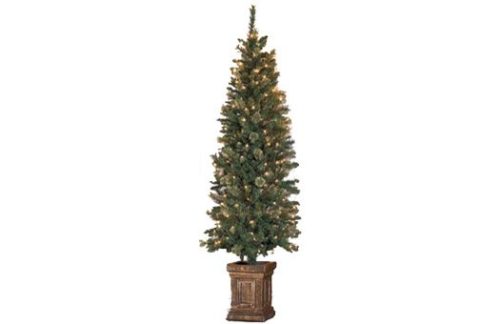 Pre-lit Tree in Cashmere Urn, 6.5ft