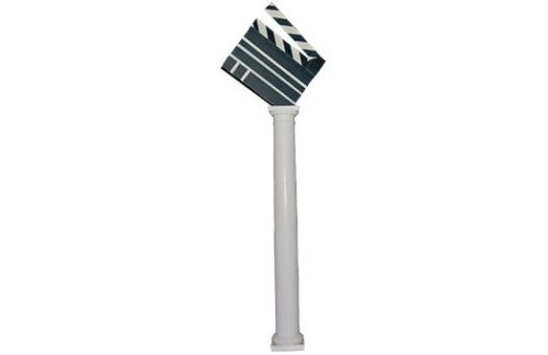 Column with Movie Clapboard Topper