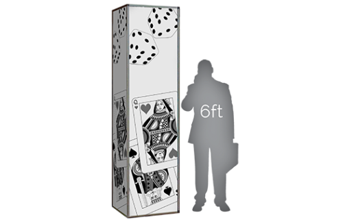 Lit Column, Casino Dice