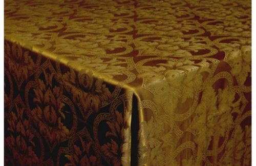 90" Square Damask, Copper