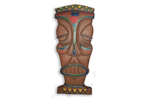 Statue; Sleeping Tiki God