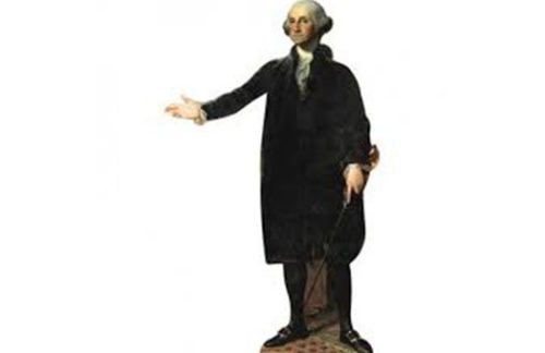 George Washington Cutout