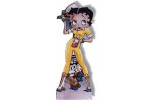 Betty Boop Cutout, Car Hop