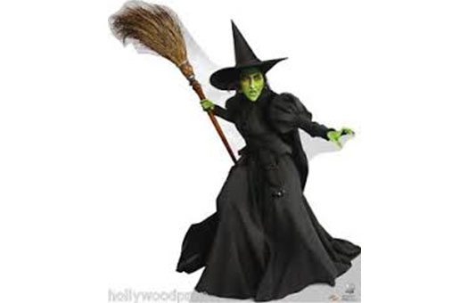 Cutout wicked witch event decor rental NOVA Large