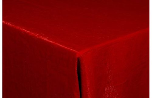 90" Square Crinkle, Red