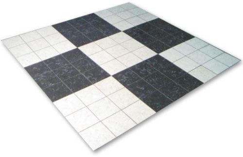 Black & White Marble Dance Floor