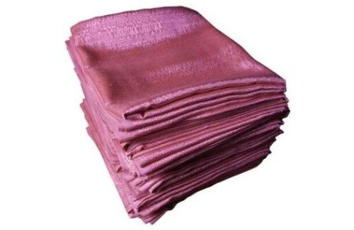 Banjo Drape, Raspberry Pink 20'H x 10'W Section