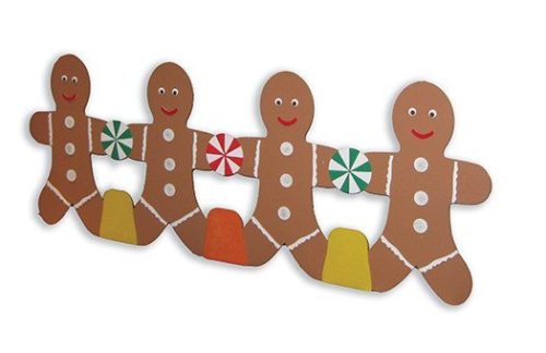 Christmas, Gingerbread Men Fence