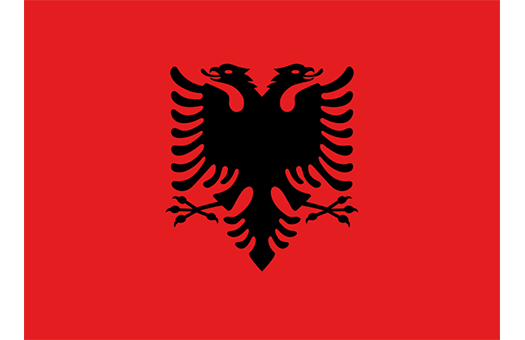 Flag Albania Event decor