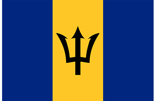 Flag Barbados Event decor