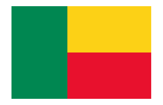 Flag Benin Event decor