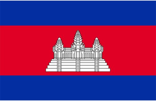 Cambodia 3x5 Nylon