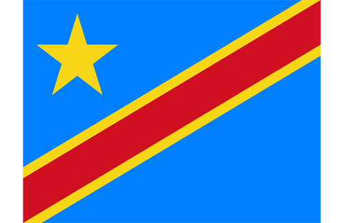 Dem. Rep. of Congo 3x5 Nylon